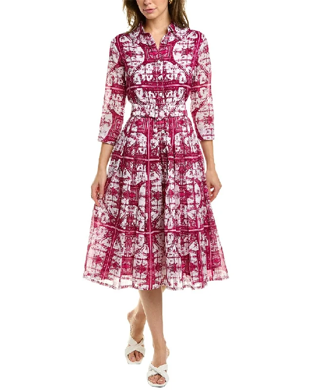 Women's shirt dress net flair -Samantha Sung Audrey 4 Shirtdress