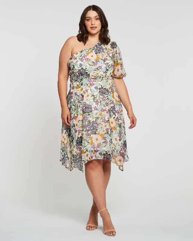 Women's midi dress rare flair -Wildbloom Midi Dress | Print