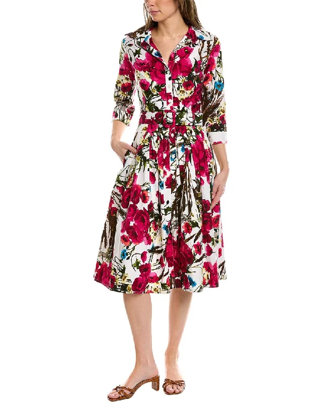 Women's shirt dress ray flair -Samantha Sung Audrey Shirtdress