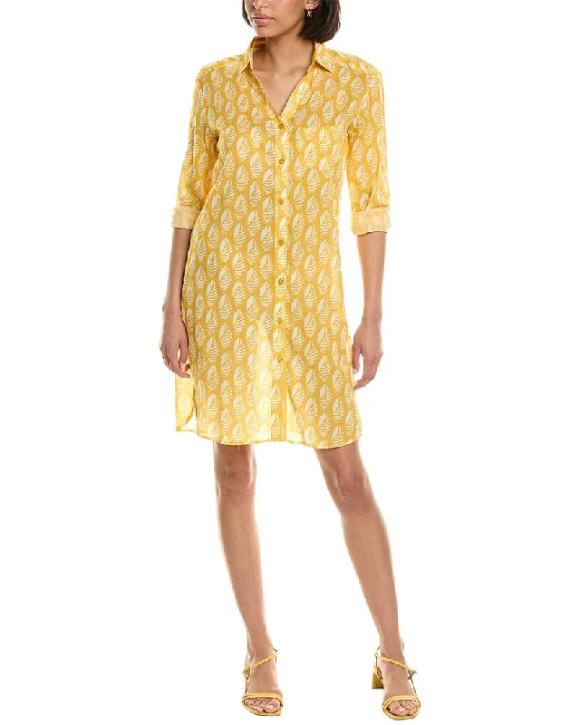 Women's shirt dress twirl chic -HIHO Rebecca Shirtdress