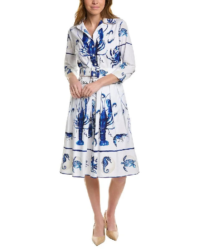 Women's shirt dress date glow -Samantha Sung Audrey 1 Shirtdress