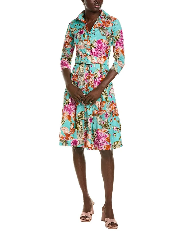 Women's shirt dress ride glow -Samantha Sung Audrey 3 Shirtdress