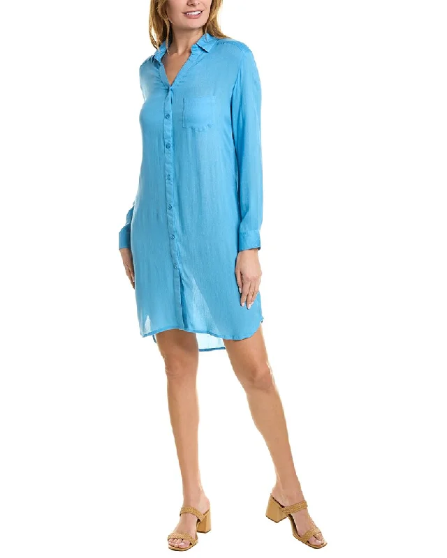 Women's shirt dress airy flair -HIHO Rebecca Shirtdress