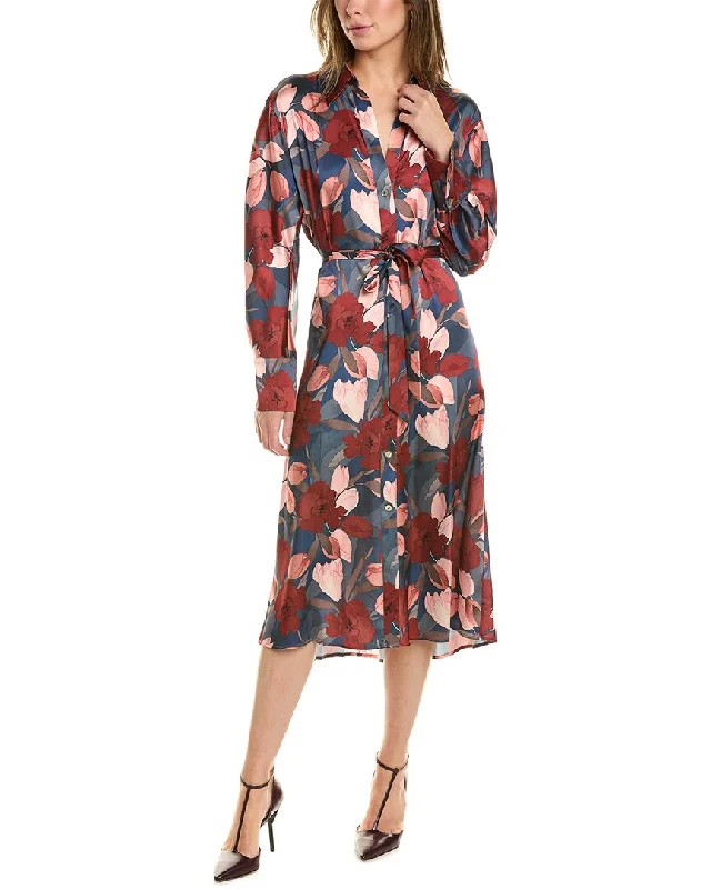 Women's shirt dress crisp pop -Vince Nouveau Magnolia Shirtdress