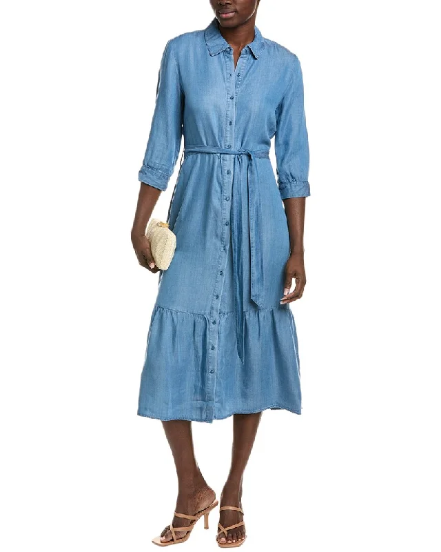 Women's shirt dress knot pop -Nanette by Nanette Lepore Cassidy Shirtdress