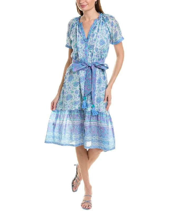 Women's shirt dress dawn pop -bella tu Shirtdress