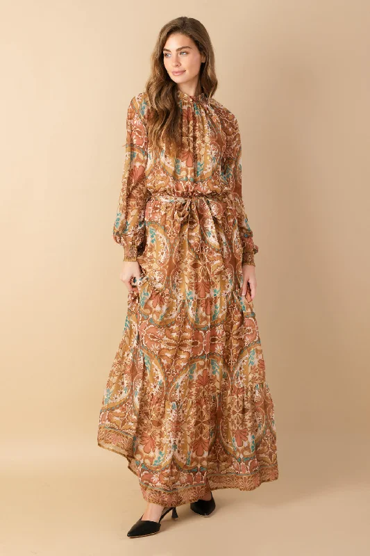 ladies-maxi-dress-halter-haze-TIMELESS TAPESTRY WOVEN MAXI DRESS