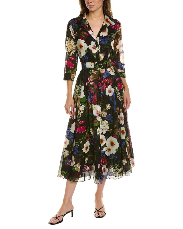 Women's shirt dress gap pop -Samantha Sung Avenue Shirtdress