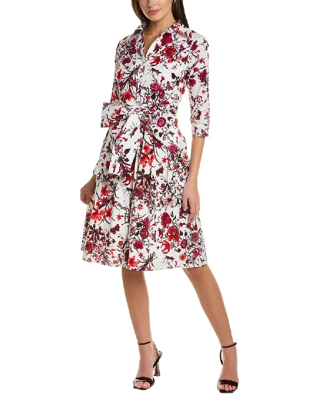 Women's shirt dress airy flair -Samantha Sung Audrey 1 Shirtdress