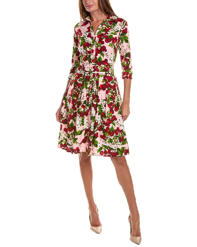 Women's shirt dress wild flair -Samantha Sung Audrey Shirtdress