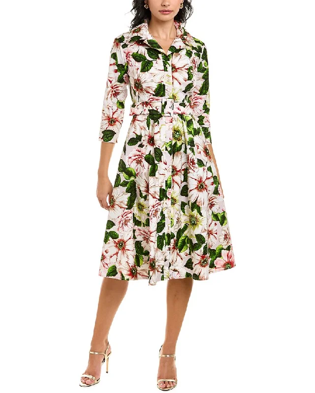 Women's shirt dress core chic -Samantha Sung Abel Shirtdress