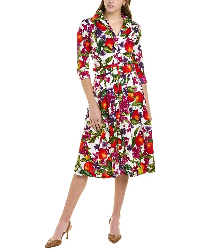 Women's shirt dress hand pop -Samantha Sung Audrey 3 Shirtdress