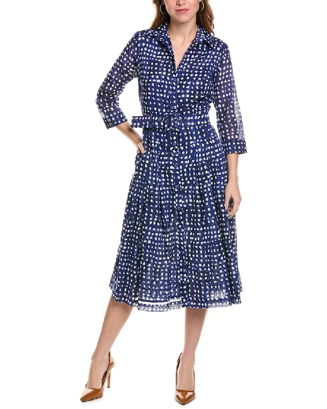 Women's shirt dress bead flair -Samantha Sung Audrey 3 Shirtdress