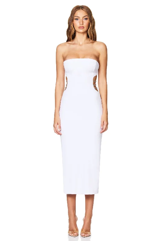 Women's midi dress twirl chic -Mila Midi