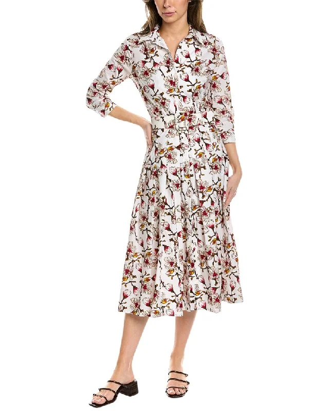 Women's shirt dress wed pop -Samantha Sung Patricia Shirtdress