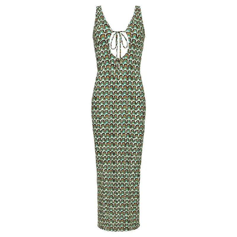 ladies-maxi-dress-elastic-essence-Groovy Juliet Maxi Dress