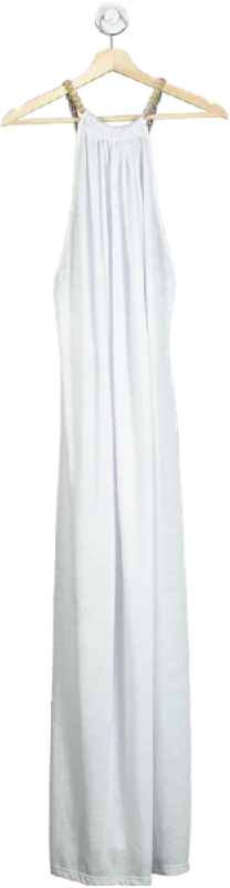 ladies-maxi-dress-pleated-prance-Pitusa White Open Back Maxi Dress One Size