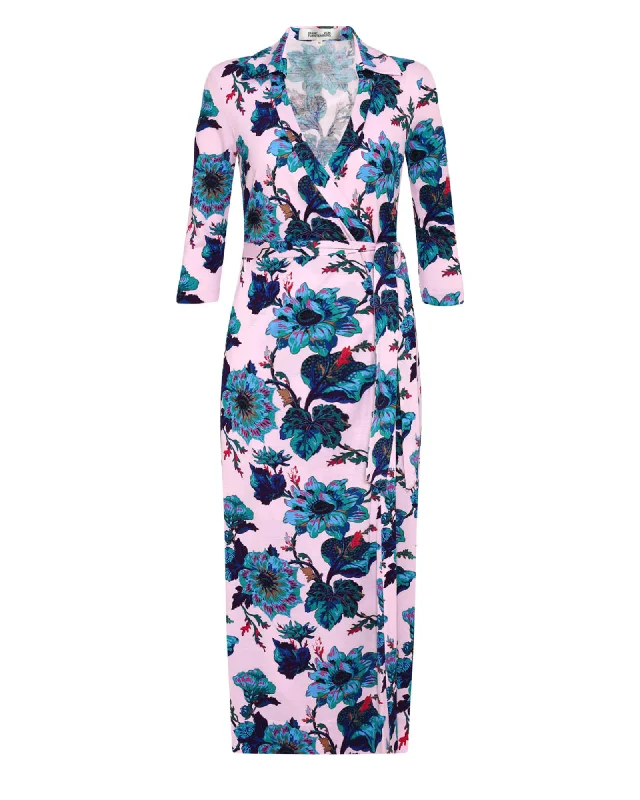 Women's midi dress boom flair -Abigail Midi Dress | Pink