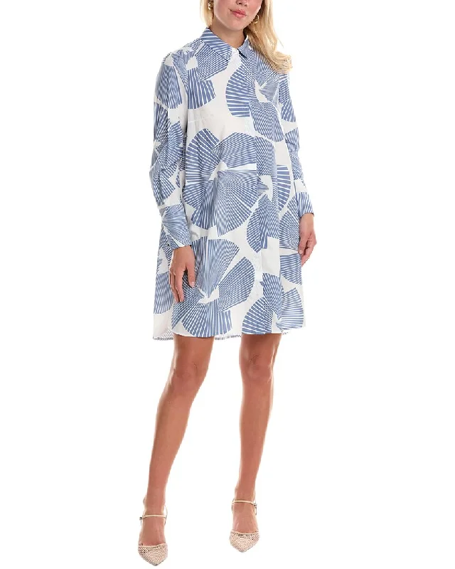 Women's shirt dress now pop -Paule Ka Shirtdress