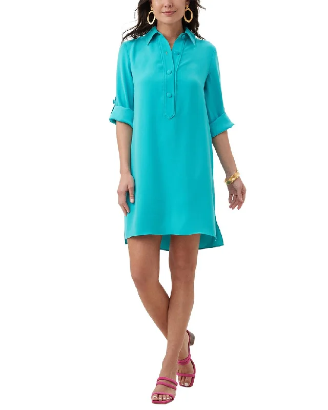 Women's shirt dress roam flair -Trina Turk Portrait Shirt Dress