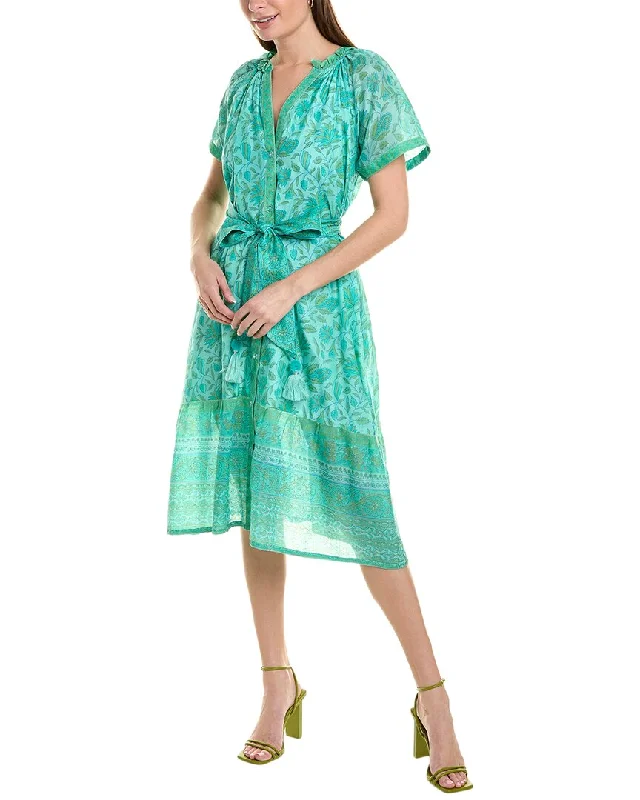 Women's shirt dress chill flair -bella tu Shirtdress