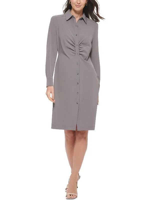 Women's shirt dress vast glow -Womens Office Career Shirtdress