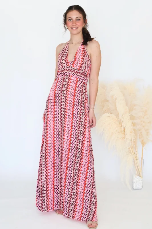 ladies-maxi-dress-draped-dawn-Bahamas Maxi Dress (FINAL SALE)