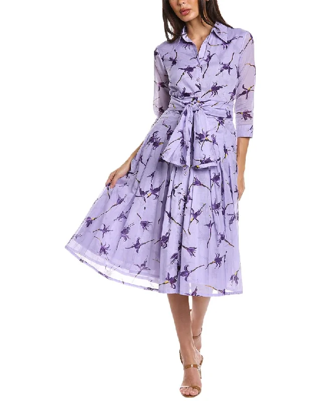 Women's shirt dress flash pop -Samantha Sung Audrey 4 Shirtdress