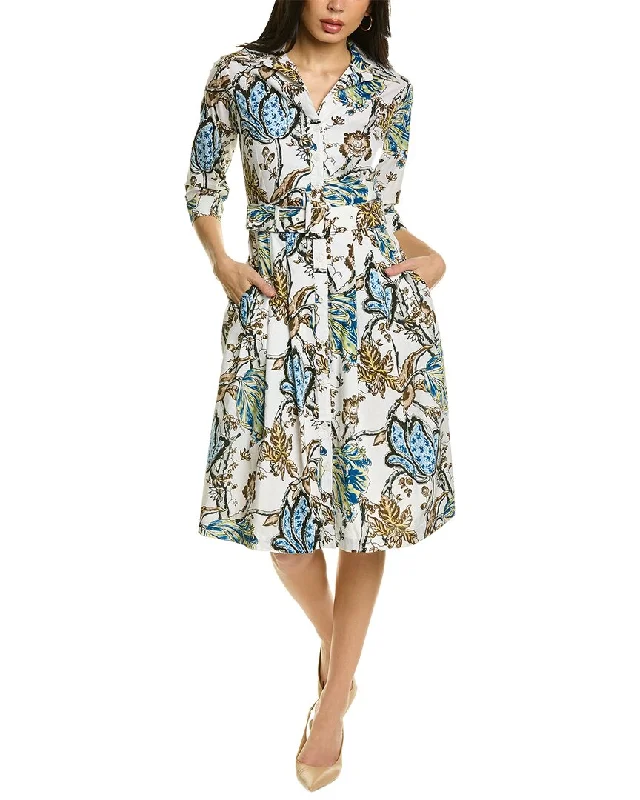 Women's shirt dress muse flair -Samantha Sung Audrey D #3 Shirtdress