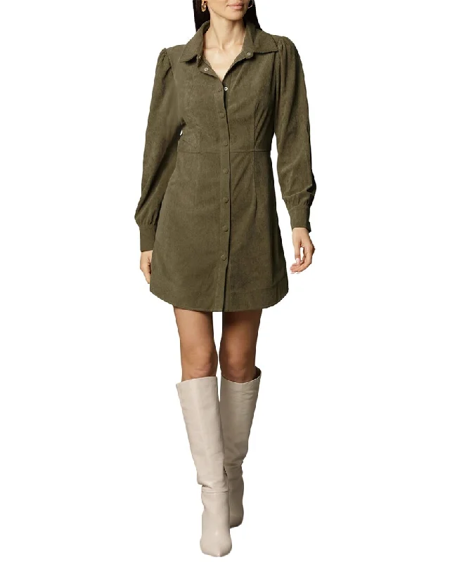 Women's shirt dress dash glow -Avec Les Filles Corduroy Shirtdress